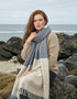 McNutt Pashmina Wrap | Basswood & Smoke