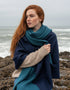 McNutt Pashmina Wrap | Sapphire & Turquoise