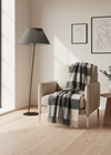 McNutt Wool Blanket | Gray Check
