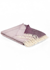 Mcnutt Alpaca Throw | Mauve Ómbre