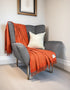 Mcnutt Cashmere Merino Throw | Alpine Sunset