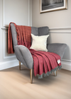 Mcnutt Cashmere Merino Throw | Northern Lights Fire Glow