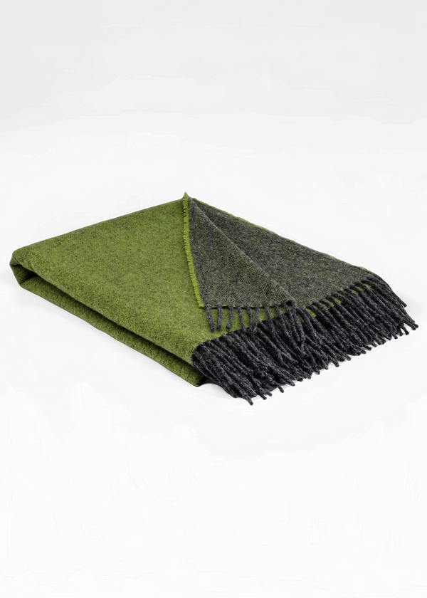 Mcnutt Reversible Blanket | Meadow Green