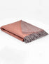 Mcnutt Wool Blanket | Peach Nectar