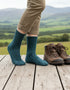 Opale Irish Wool Neppy Socks | Large