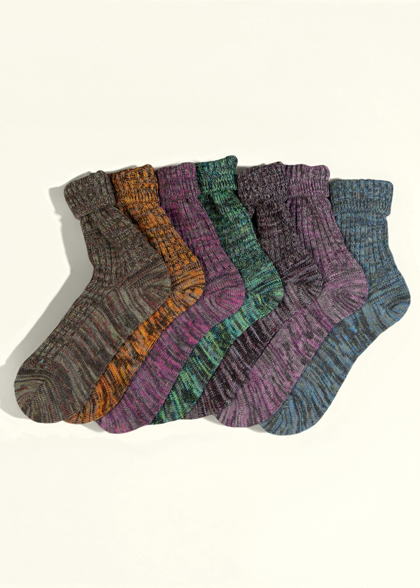 Irish Wool Cottage Socks