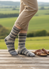 Merino Wool Fair Isle Socks