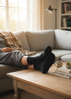 West of Ireland Cashmere Mix Socks | Black