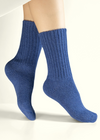West of Ireland Cashmere Socks | Blue
