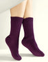 West of Ireland Cashmere Socks | Purple