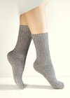 West of Ireland Cashmere Socks | Grey