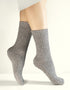 West of Ireland Cashmere Socks | Grey