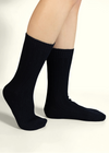 West of Ireland Cashmere Mix Socks | Navy