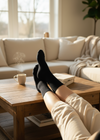 West of Ireland Cashmere Mix Socks | Navy