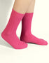 Irish Merino Wool Socks | Pink