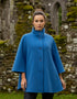 Jimmy Hourihan Short Cape with Pockets | Sky Blue