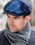 Mucros Patch Driving Cap - Premium Wool 8-Panel Flat Cap