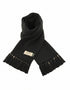 Mucros Alpaca Scarf Black | 100% Alpaca Wool | Irish Made Men's Scarf