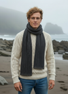 Mucros Atlantic Scarf | Denim Mix