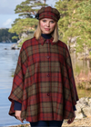 Mucros Country Cape | Red Check