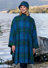 Mucros Dunloe Cape | Green Blue Check