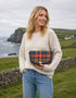 Mucros Erin Bag | Orange Check