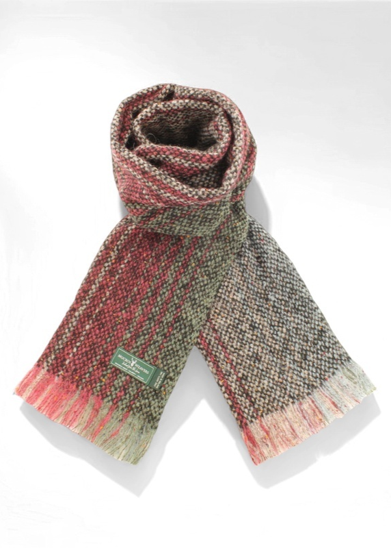 Mucros Islander Scarf | Red Charcoal