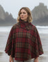 Mucros Poncho | Red Check