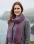 Mucros Skellig Scarf V97 | Irish Merino Wool & Cashmere Scarf