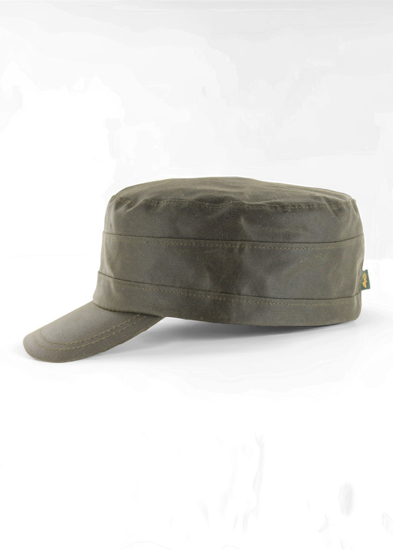 Mucros Wax Fishermans Cap | Green
