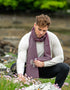 McNutt Lambswool Scarf | Mulberry Herringbone