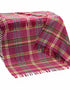 John Hanly Large Lambswool Throw Pink Lilac