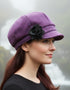Ladies Mucros Newsboy | Purple