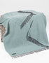 John Hanly Oversized Cashmere Throw - Duck Egg