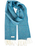 McNutt of Donegal Peacock Tweed Scarf | 100% Merino Lambswool