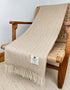McNutt Wool Blanket | Sandstone Herringbone