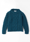 Kids Aran Sweater | Irish Sea