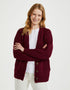 Ladies Tweed Cardigan | Berry