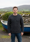 Raheen Tweed Roll Neck Mens Sweater