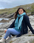 McNutt Reversible Tide Wrap - Luxury Irish Merino & Cashmere Blend