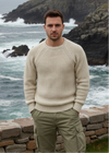 Fisherman Rib Merino Sweater | Camel