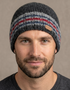 Rib Pullon Hat Charcoal Grey