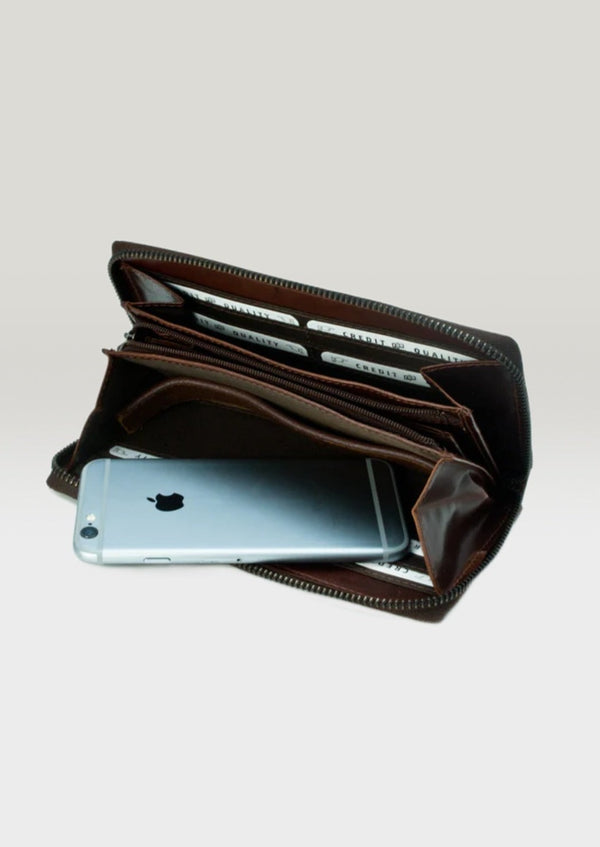 Lee River Roisín Brown Ladies Celtic Wallet