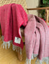 Mcnutt Pure Wool Throw | Rosehip