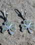 Connemara Marble Shamrock Drop Earrings