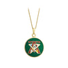 Gold Plated Initial Necklace ( All Initials )