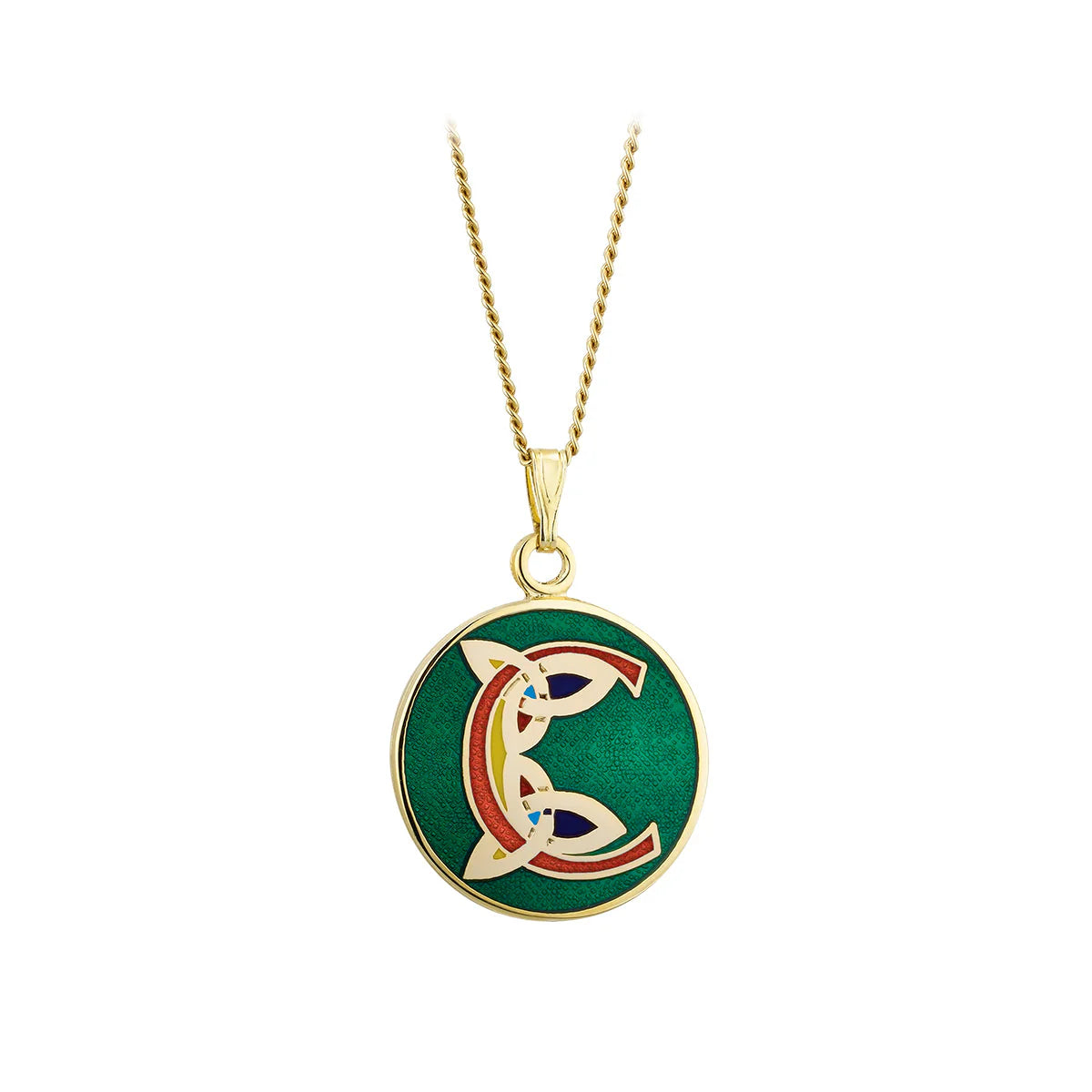 Gold Plated Initial Necklace ( All Initials )