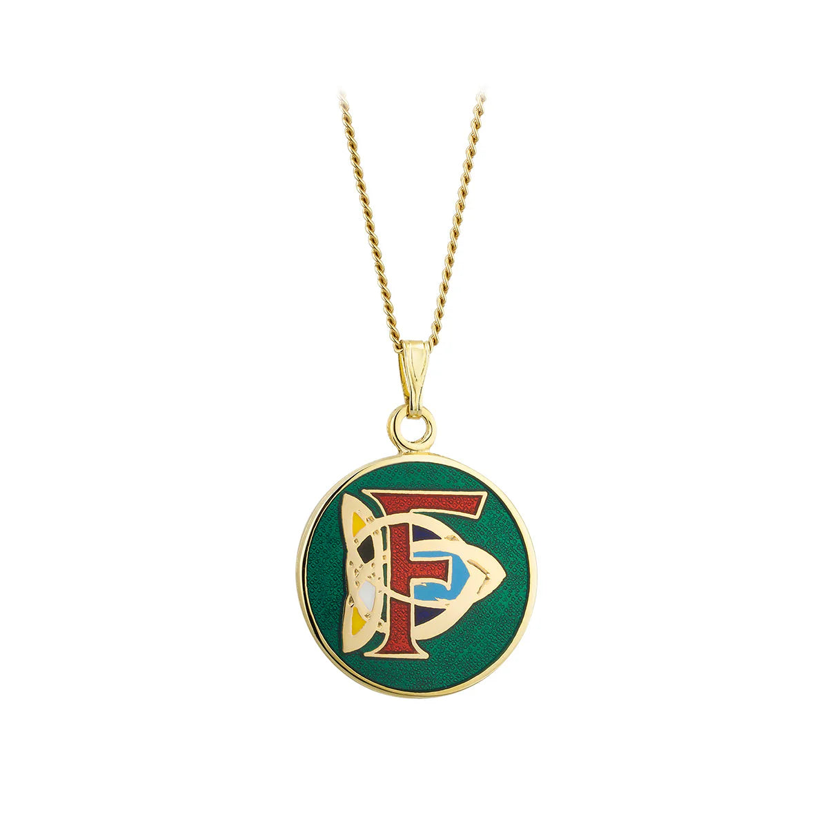 Gold Plated Initial Necklace ( All Initials )