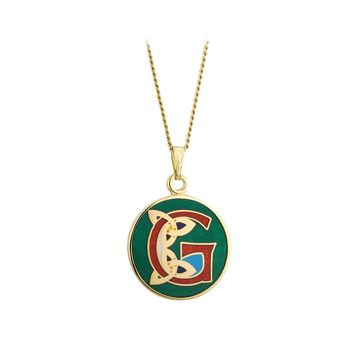Gold Plated Initial Necklace ( All Initials )