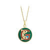 Gold Plated Initial Necklace ( All Initials )